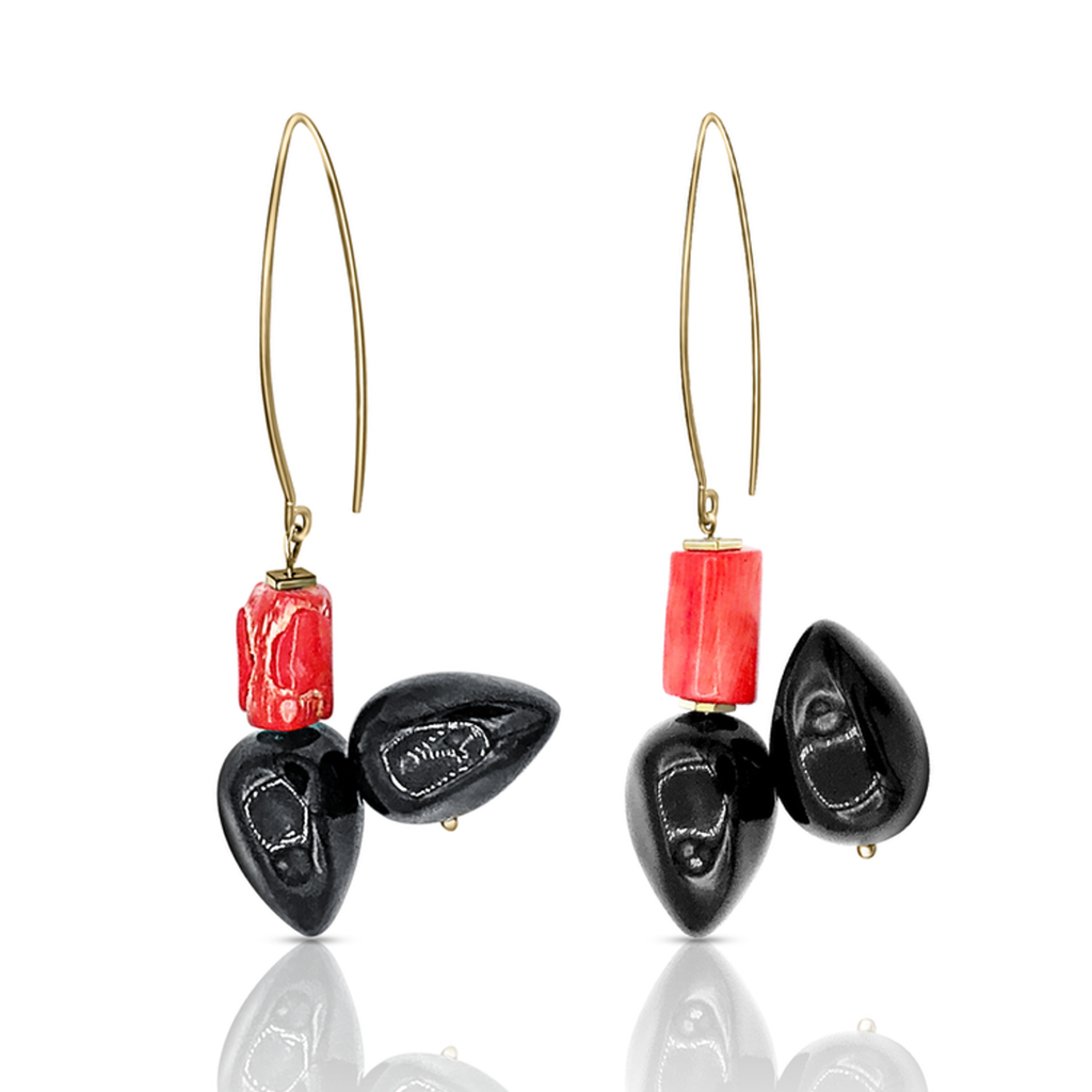 Mara Colecchia - Cubism Designer Earrings on IndieFaves