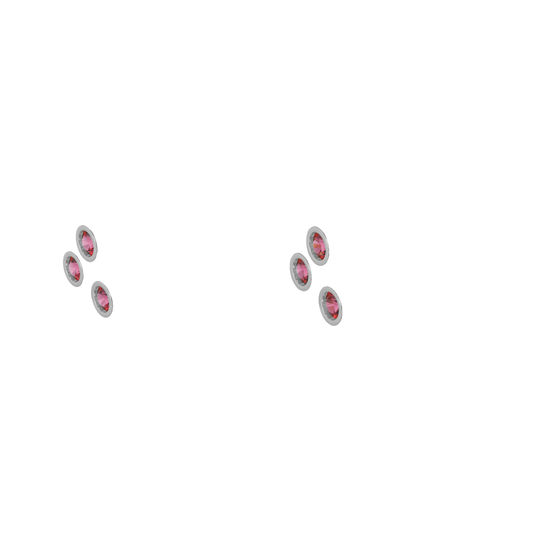 Ruby / White Gold