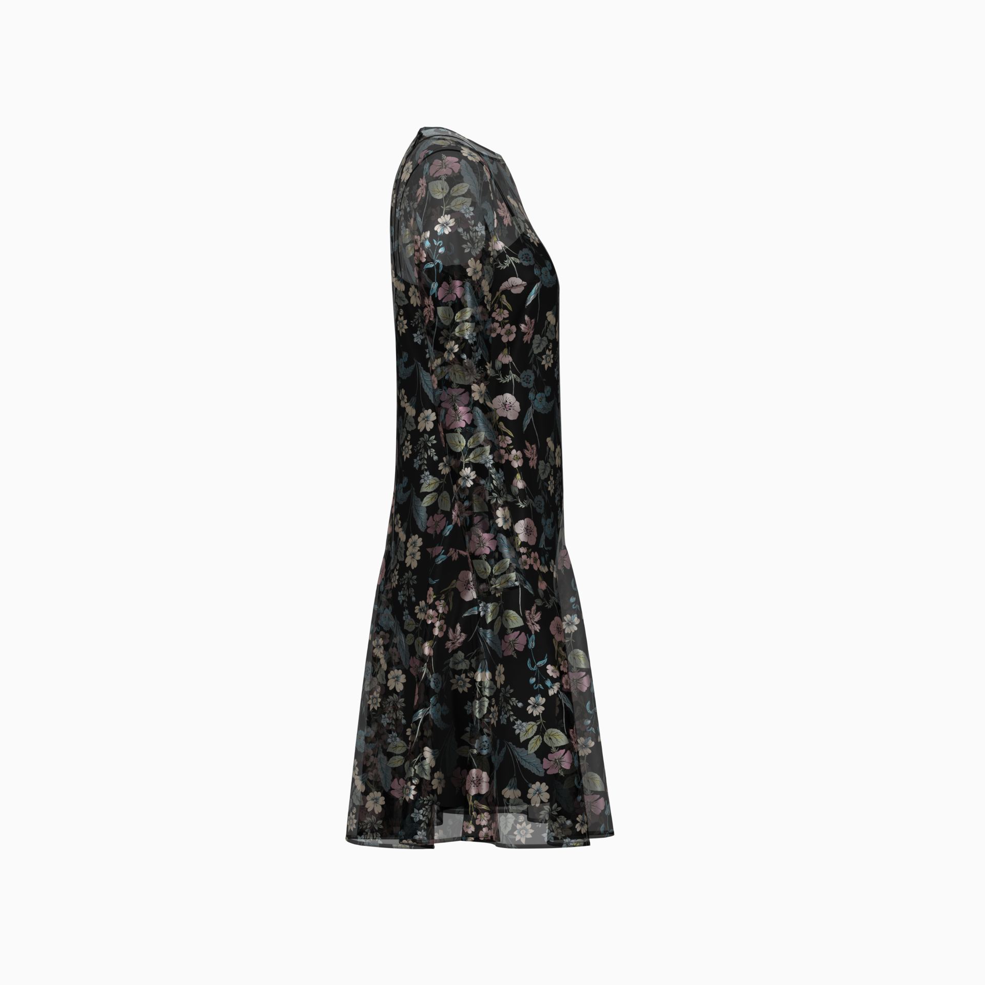 Chiffon / Black