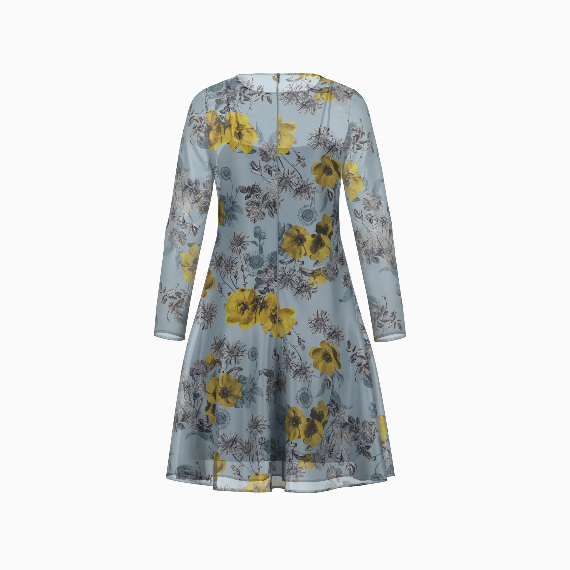 Chiffon / Blue
