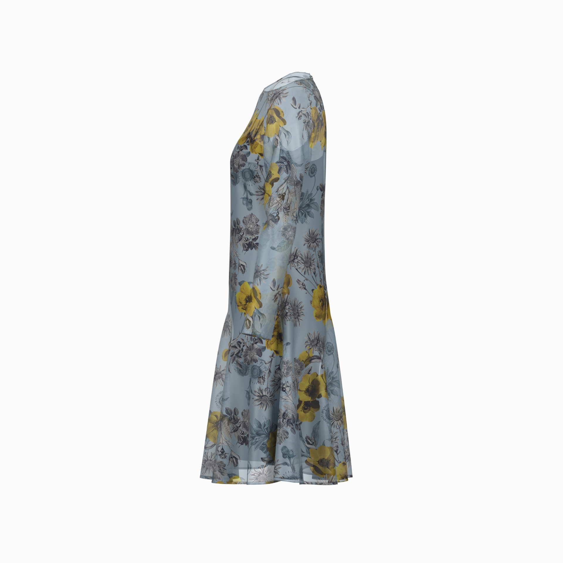 Chiffon / Blue