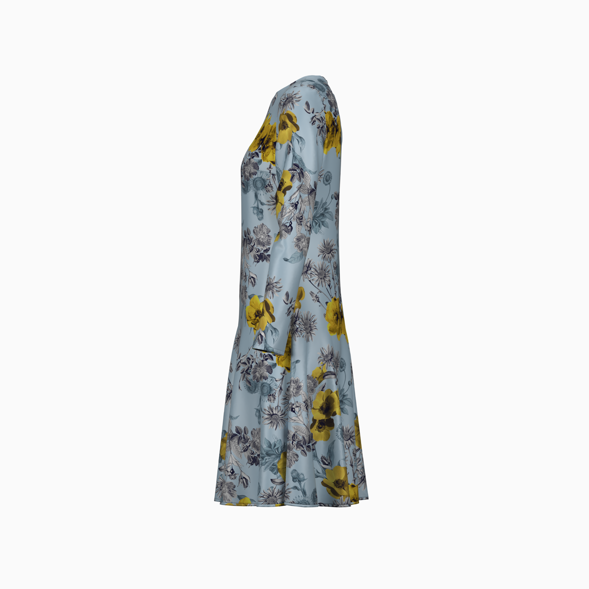 Spandex Crepe / Blue