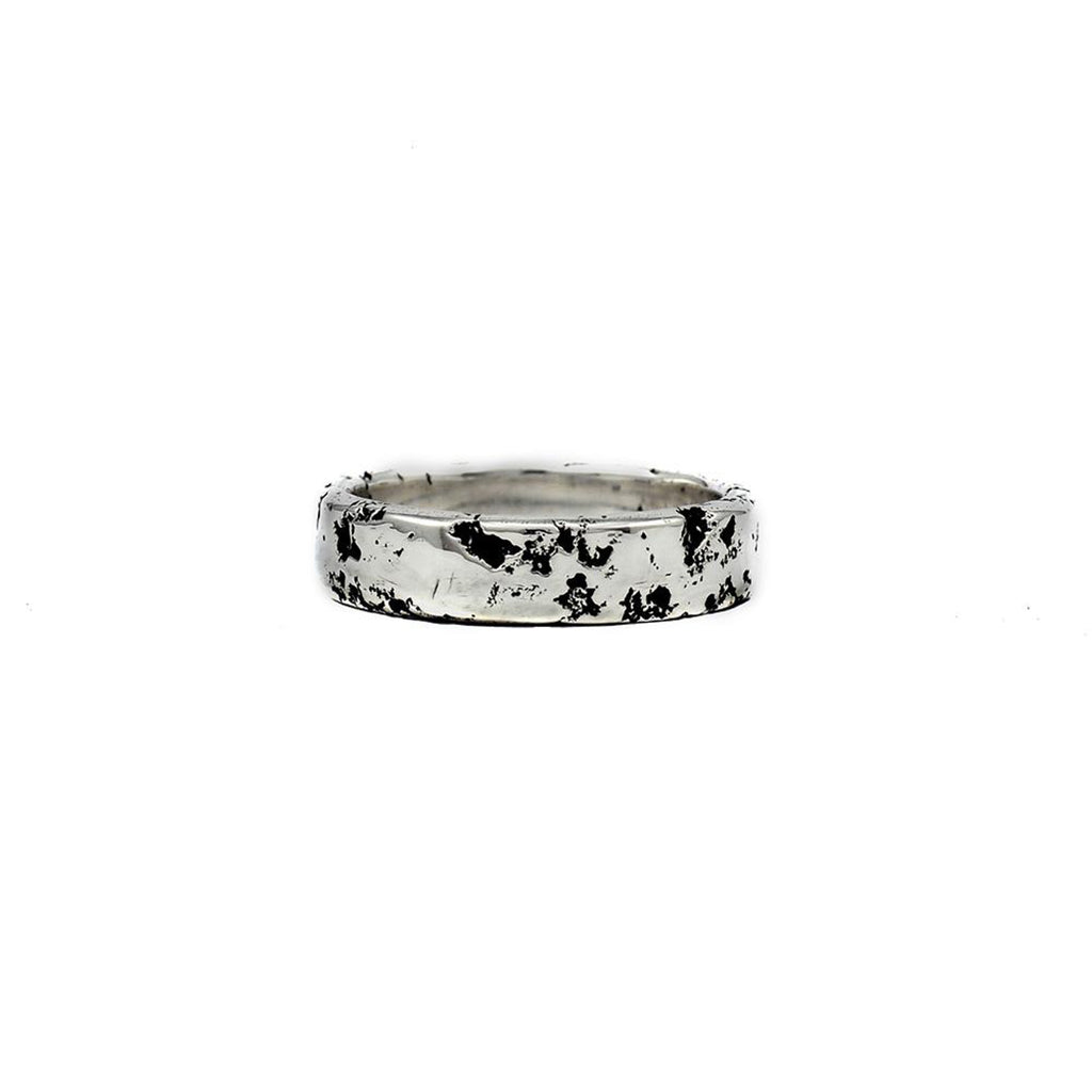 Oxidized Sterling Silver Eon 6 Designer Ring on IndieFaves