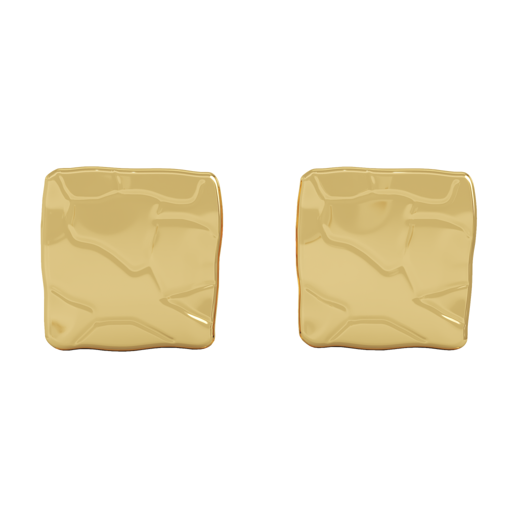 Ayesha Studio Yellow Gold with No Studs