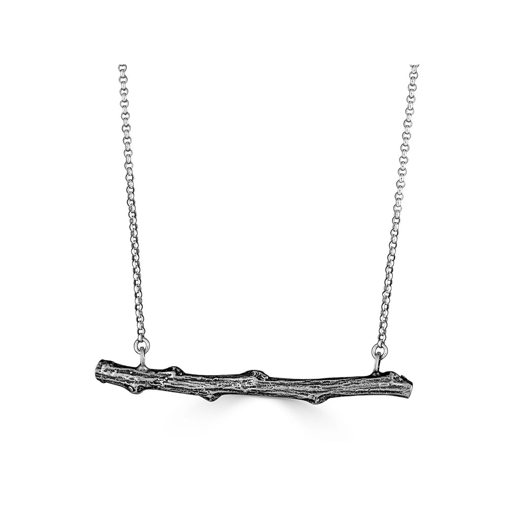 Twig Horizontal Designer Necklace on IndieFaves