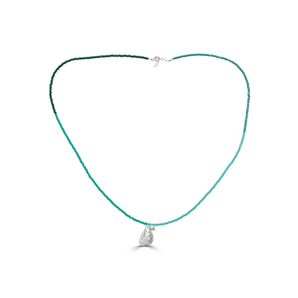 BluGrn Designs - Oyster Wrap Designer Bracelet and Necklace on IndieFaves
