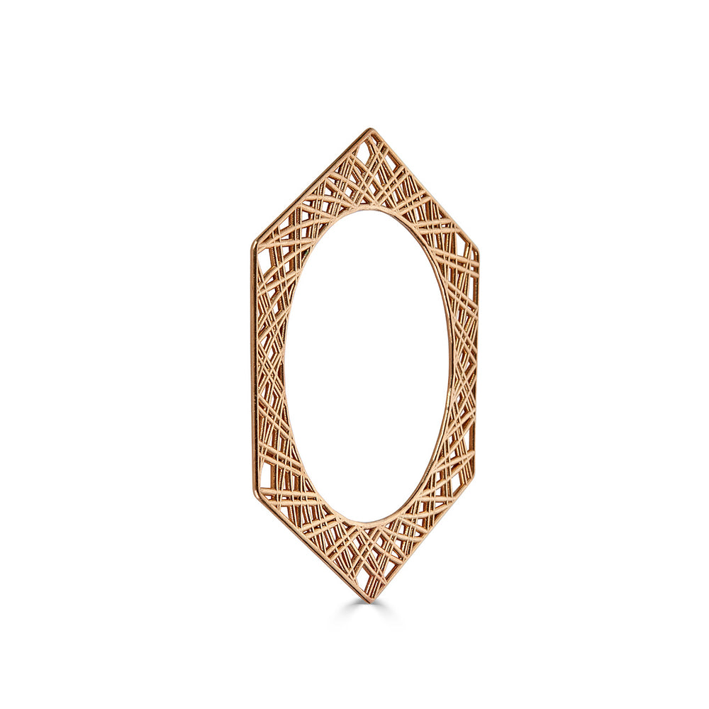 Brass Geometrical Designer Bangle or Bracelet on IndieFaves