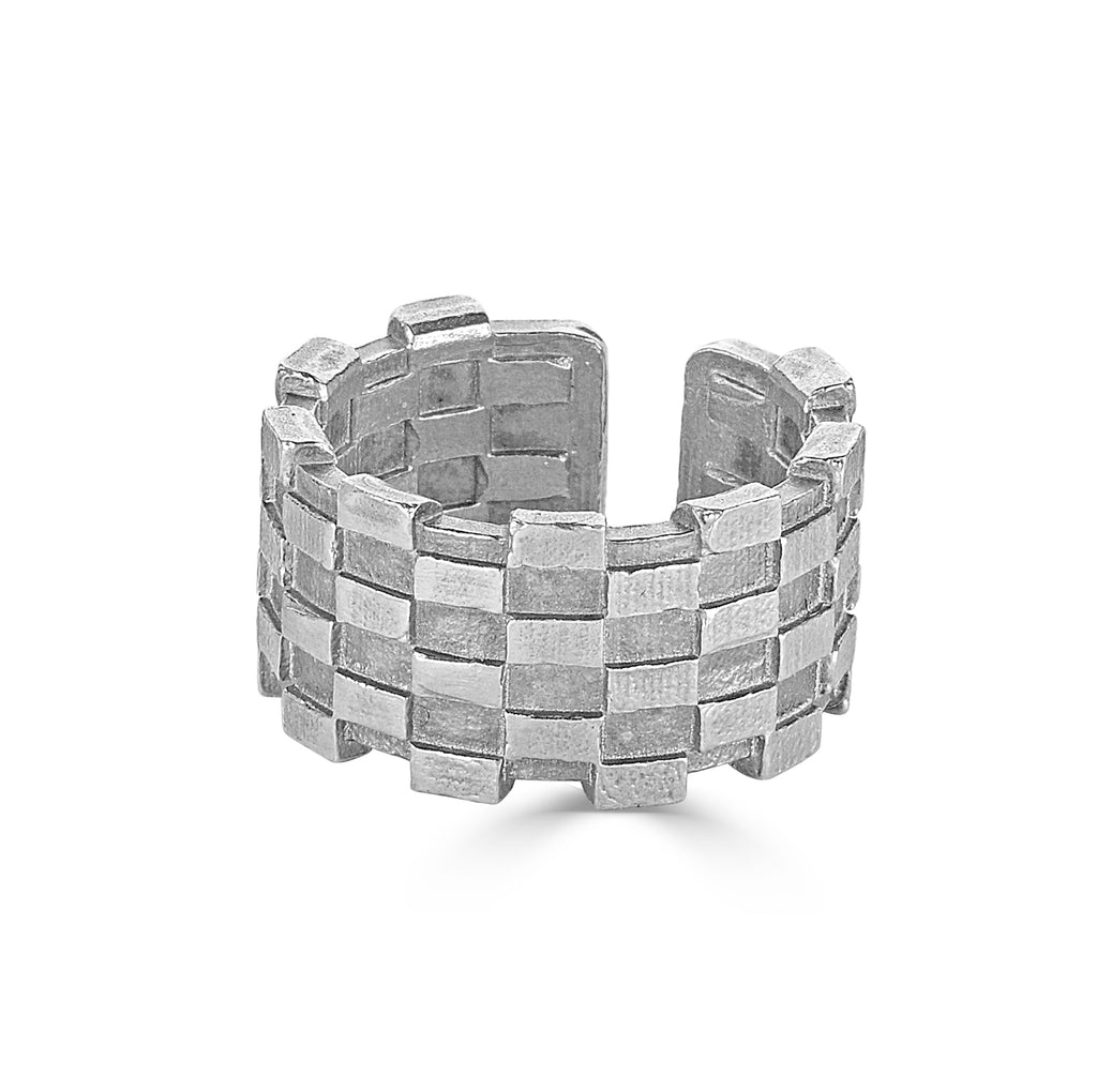 Dream of Songs - Tall Brick Designer Ring on IndieFaves