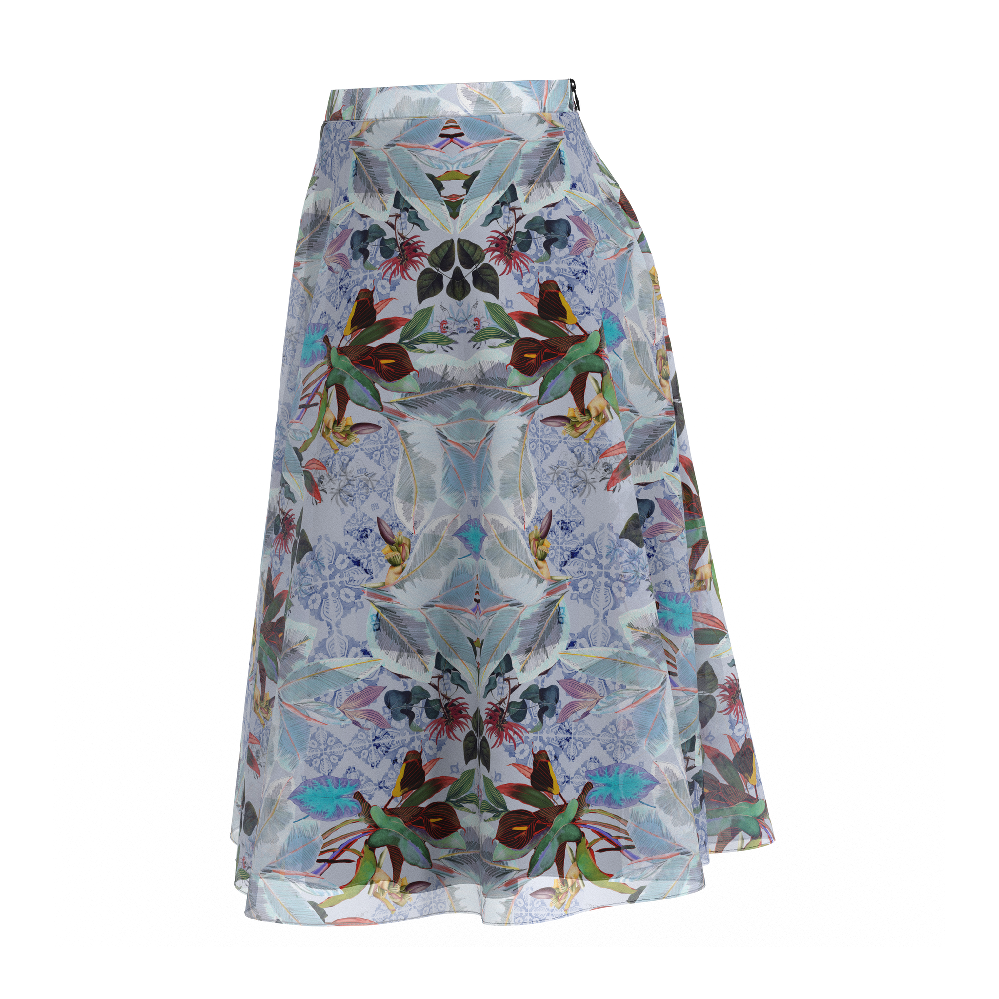 スカート unknown python pattern flare skirt Flare Skirt With Unique Prints I IndieFaves