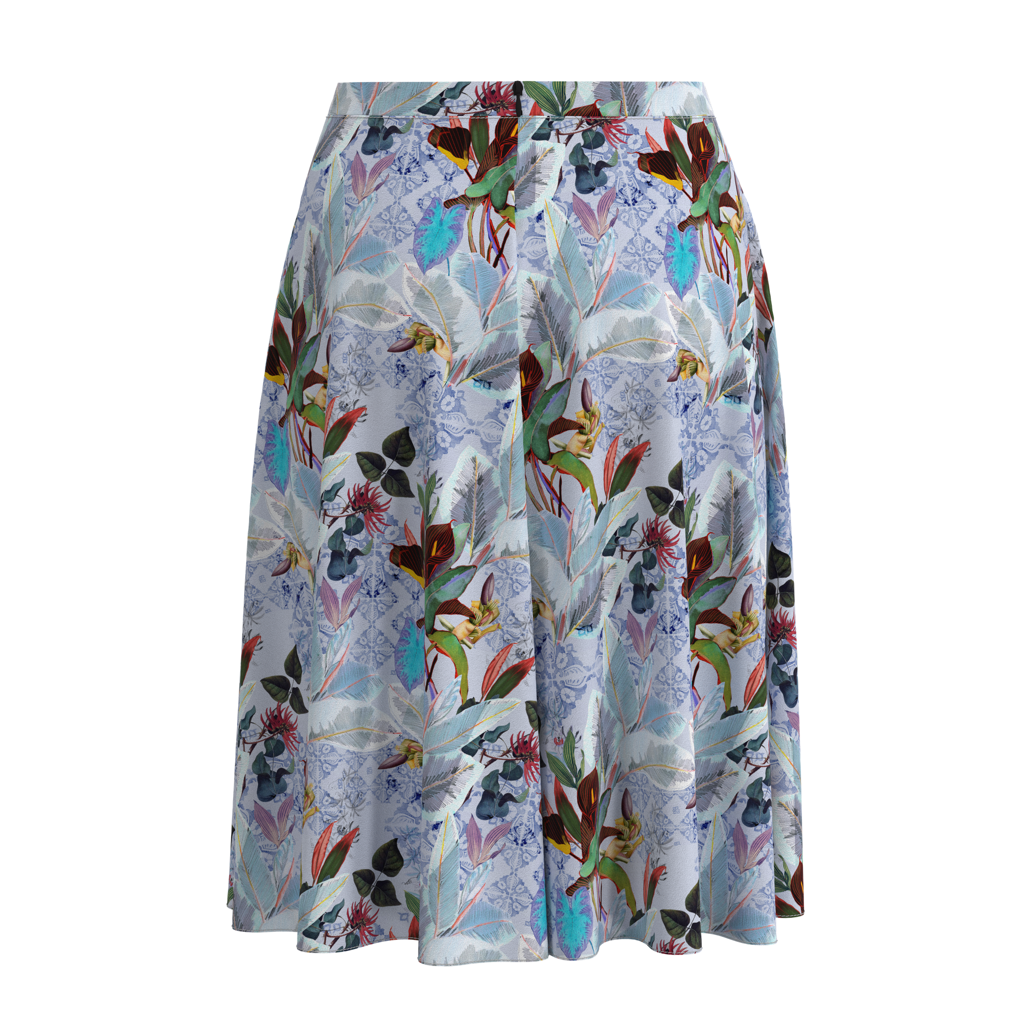 Flare Skirt With Unique Prints I IndieFaves Flare Skirt With Unique Prints I IndieFaves