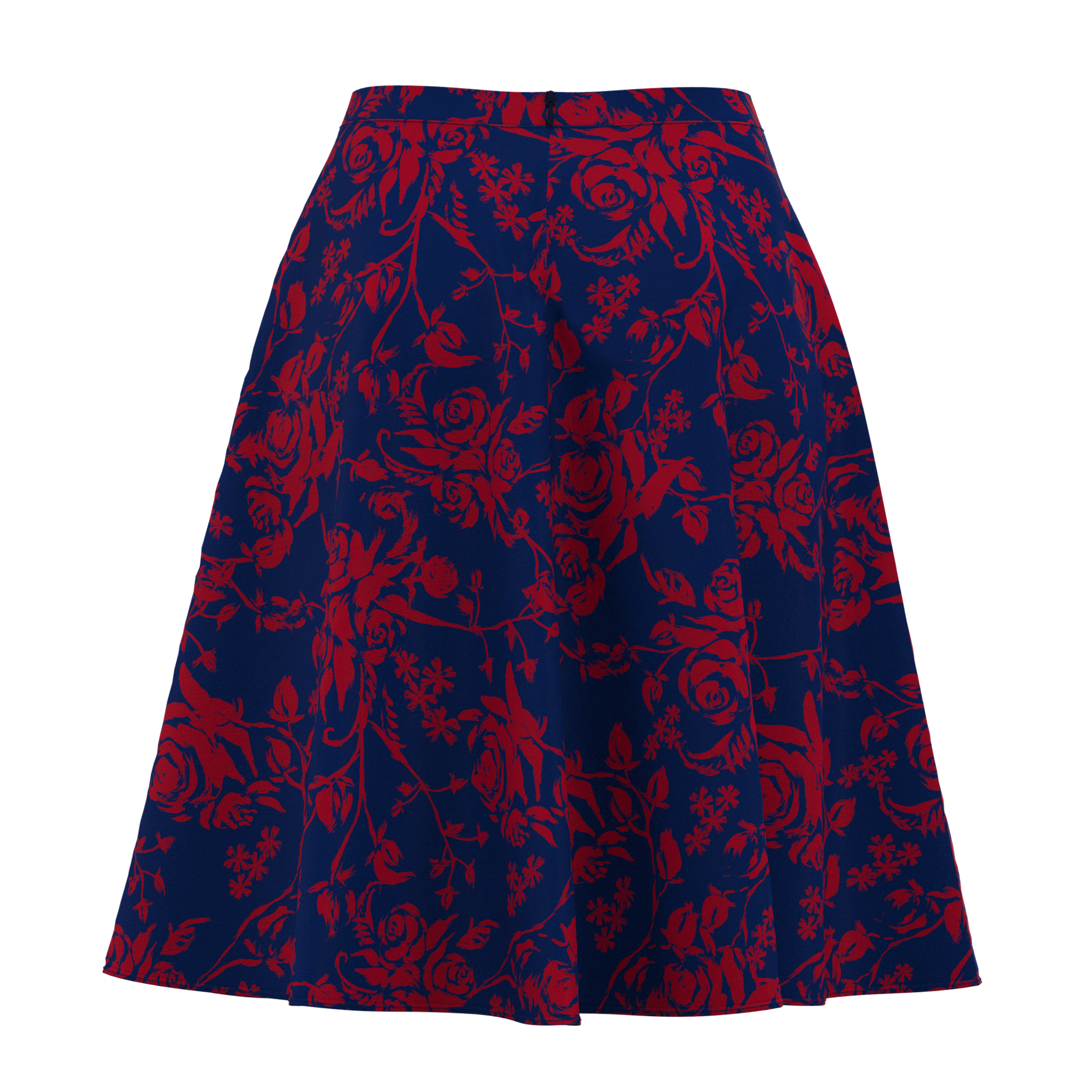 【NONCODE】horen ribbon flared skirt ribbon_skirt_original_rodeo_vo