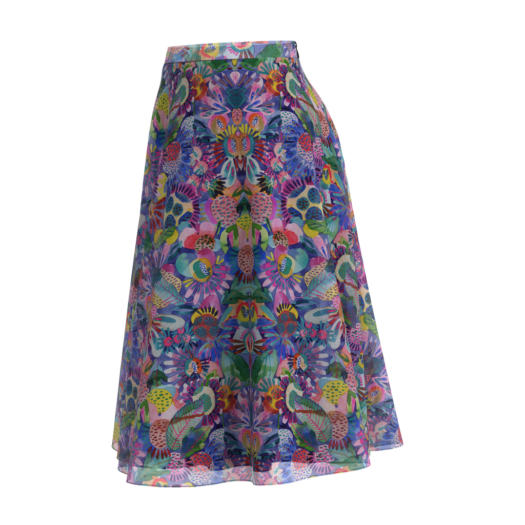 Flare Skirt Folk In Chiffon Left on IndieFaves