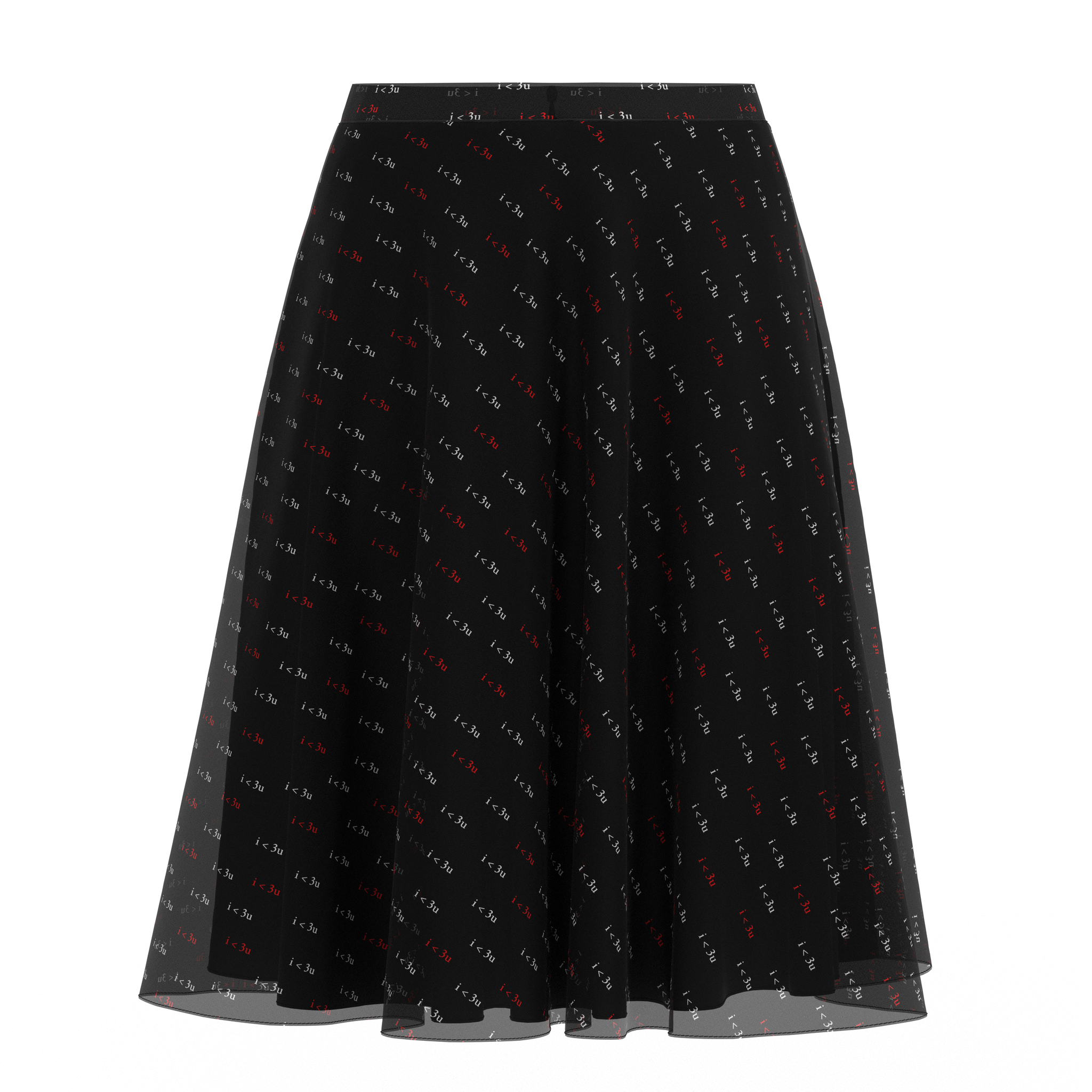Flare Skirt With Unique Prints I IndieFaves