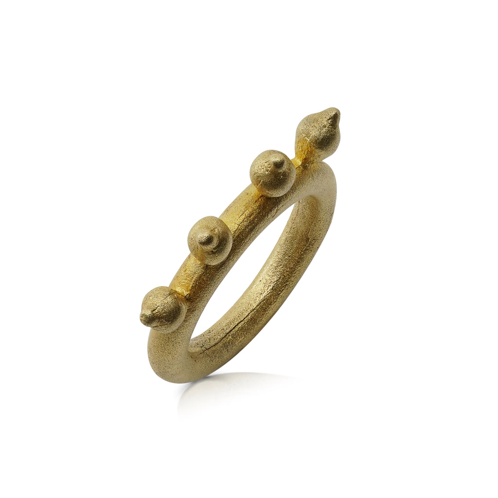 Gold Plated Silver Queen Designer Ring on IndieFaves