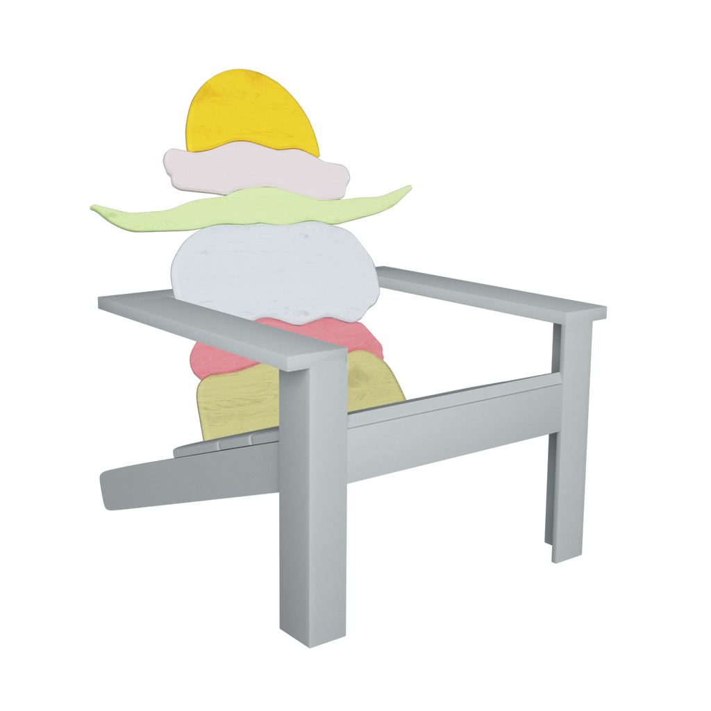 Grey Dessert Sunrise Chair