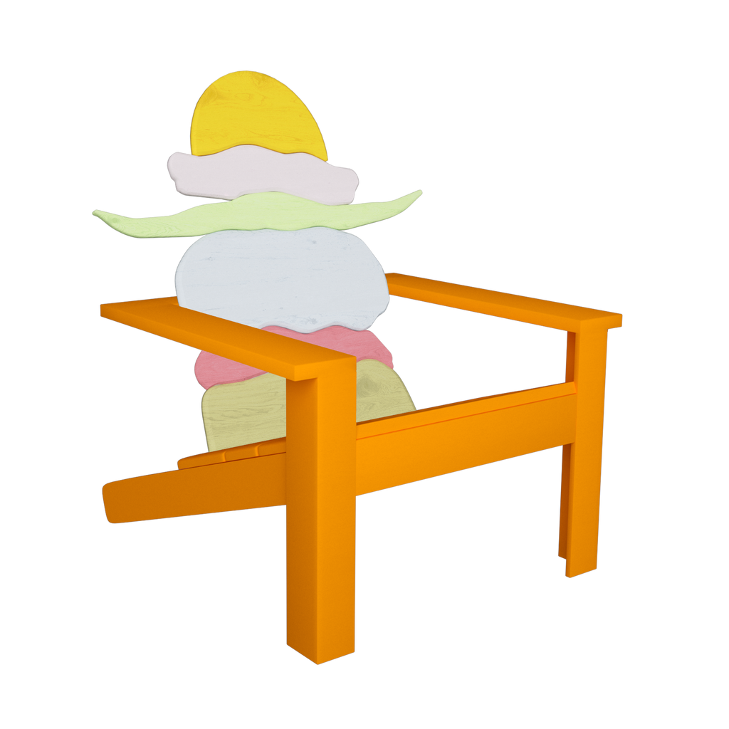 Orange Dessert Sunrise Chair