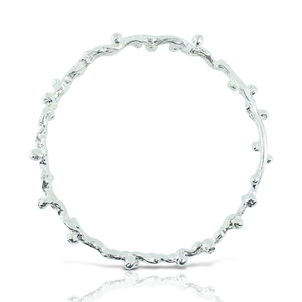 Kimah by Soraya Camacho - Silver Pepper Designer Bracelet on IndieFaves