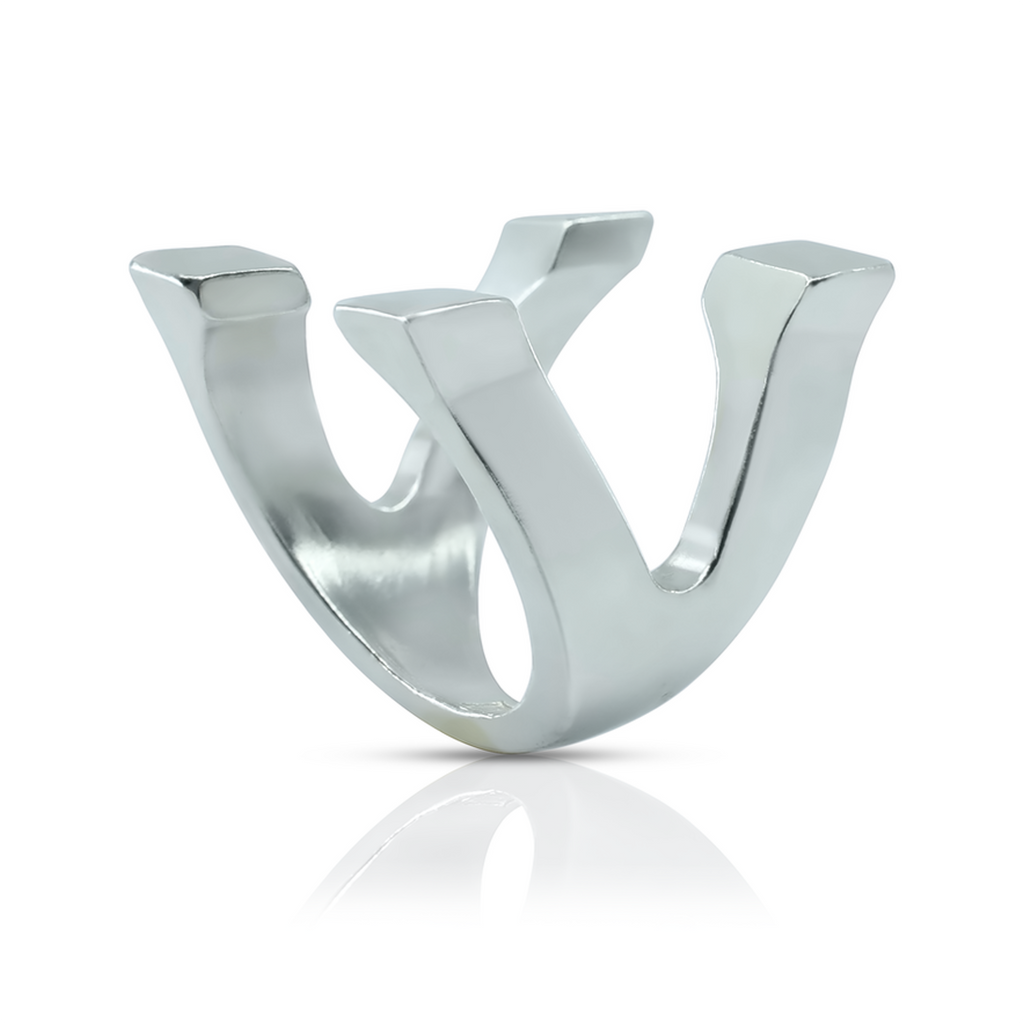 Linn Sigrid Bratland - Sterling Silver Fundament Cube Designer Ring on IndieFaves