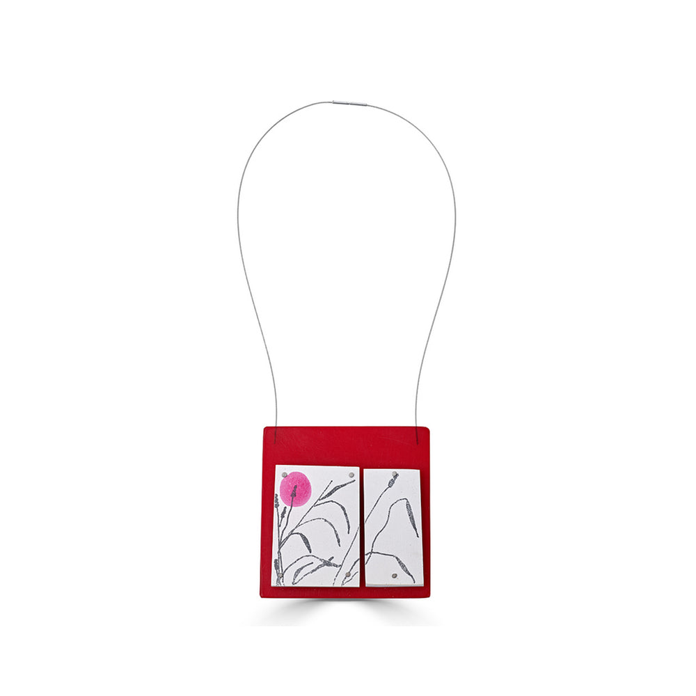 May Ganan - Hand-painted Designer Necklace on IndieFaves