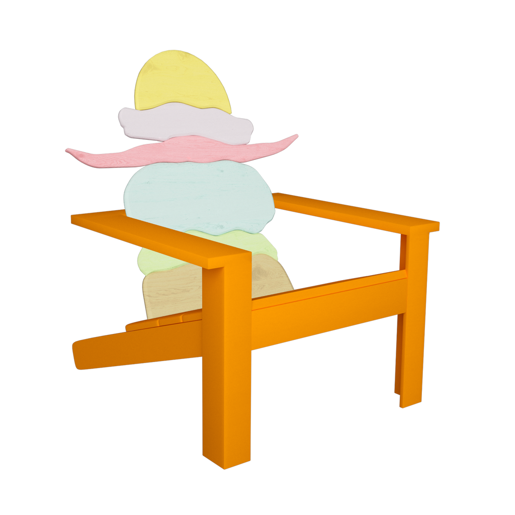 Orange Dessert Sunrise Chair