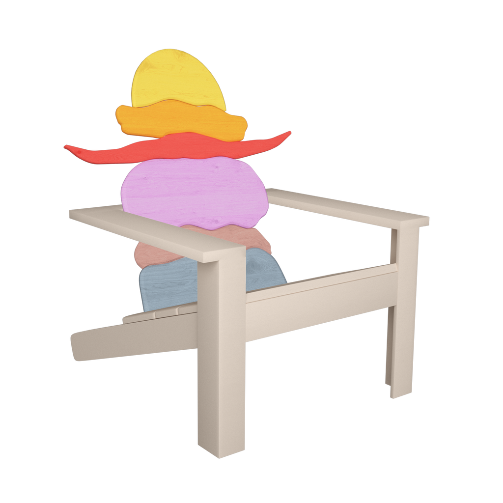 Beige Dessert Sunrise Chair