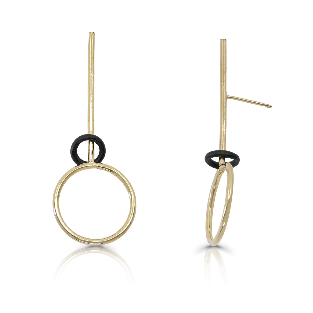 Tami Eshed - Natalie Gold Earrings