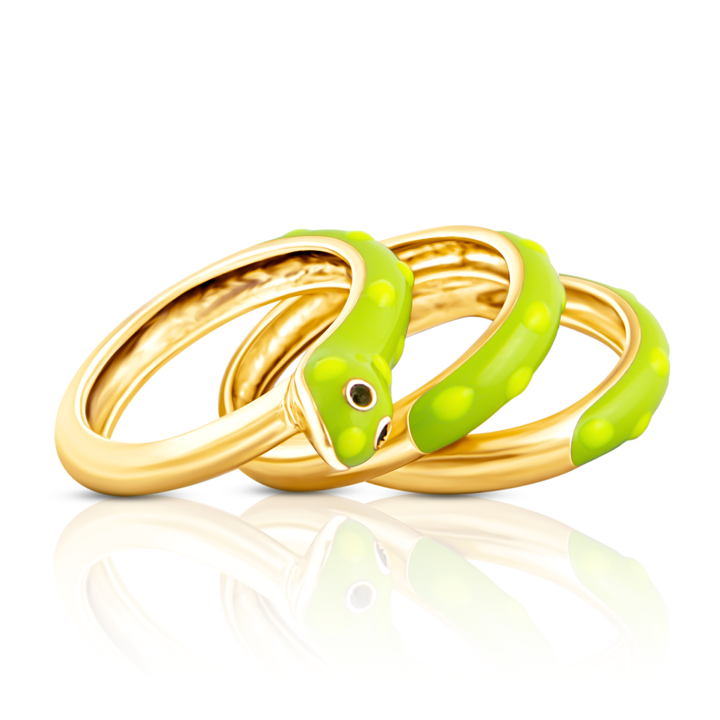 chiara bello snake designer ring on IndieFaves