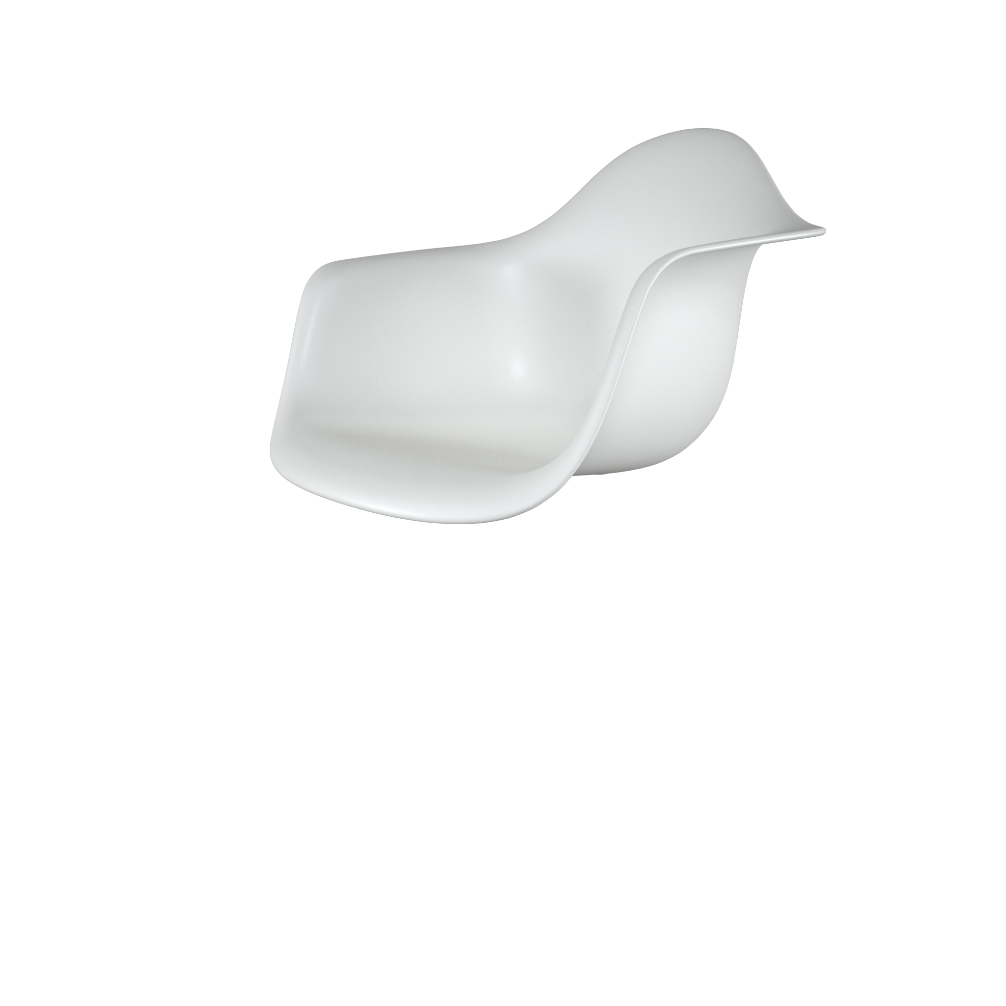 Plastic Seat / White